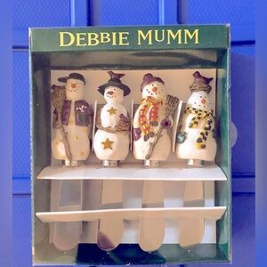Vintage Snowman Spreaders Set Of 4